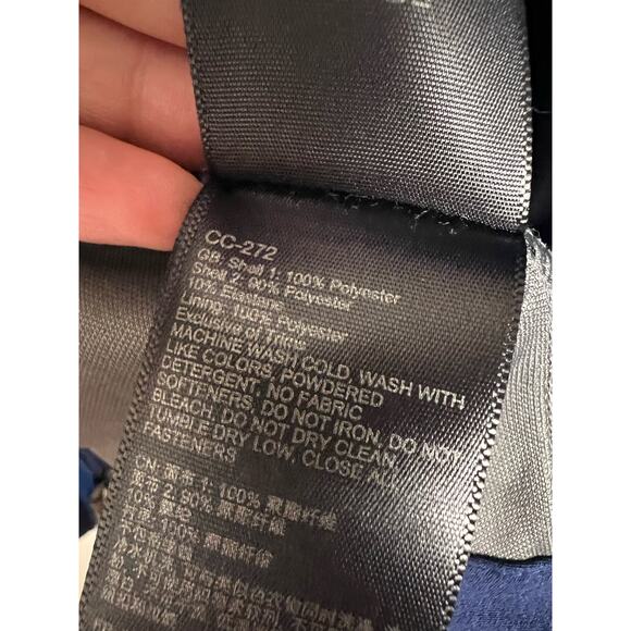 Marmot Gore Windstopper Navy Blue Zip Up Fleece Jacket Size M - Picture 4 of 8